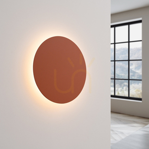 Wall lamp BORGEN ochre red LED 3000K small 2