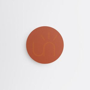 Wall lamp BORGEN ochre red LED 3000K small 3