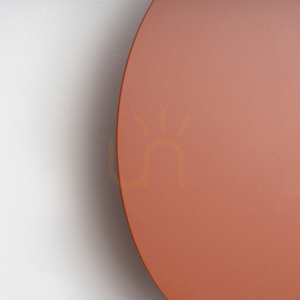 Wall lamp BORGEN ochre red LED 3000K small 6