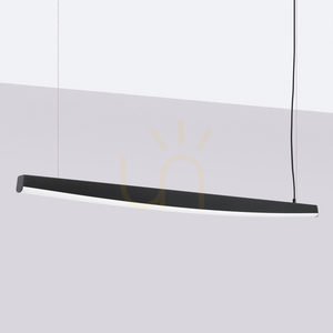 JORUN 150 black LED 4000K pendant lamp small 1