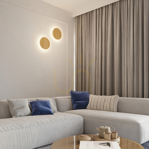 Wall lamp BORGEN wood LED 3000K small 13