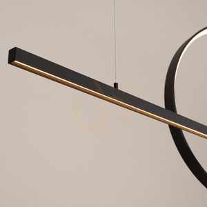 GLAD black LED 3000K pendant lamp small 4