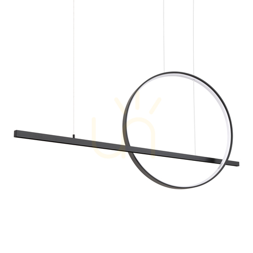 Check GLAD black LED 3000K pendant lamp