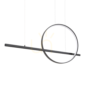 GLAD black LED 3000K pendant lamp small 0