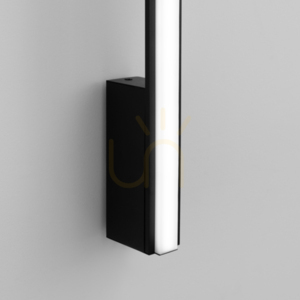 LAGOM 120 black LED wall lamp 4000K small 3