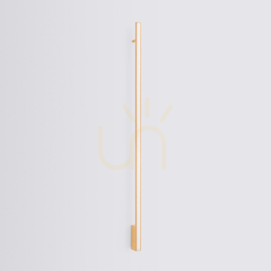 LAGOM 150 gold LED wall lamp 4000K small 1