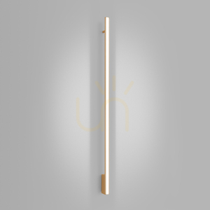 LAGOM 150 gold LED wall lamp 4000K small 2