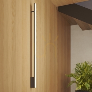 LAGOM 120 ochre red LED wall lamp 4000K small 12