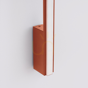 LAGOM 120 ochre red LED wall lamp 4000K small 5