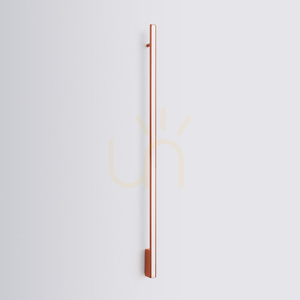 LAGOM 150 ochre red LED wall lamp 4000K small 1