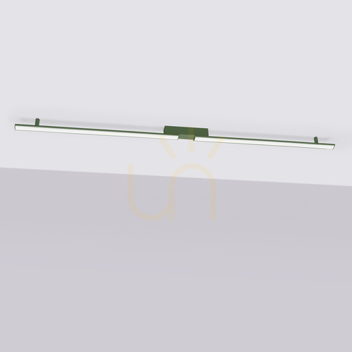 Check LAGOM plafond olive green 3000K
