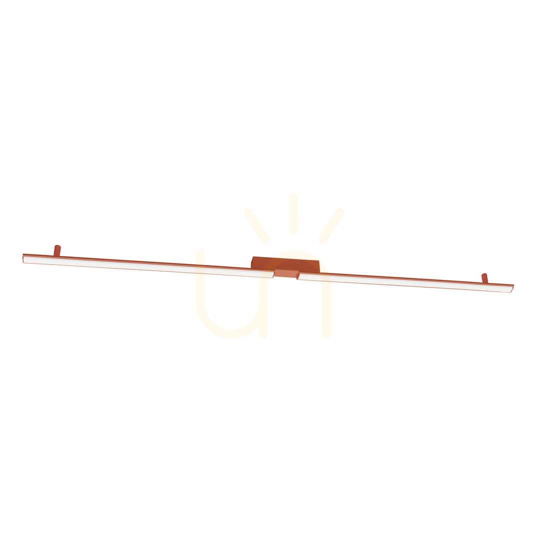 Plafond LAGOM ochre red 3000K