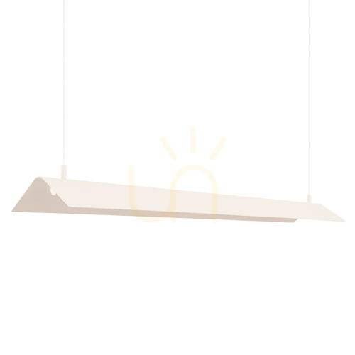 Check ELVA beige LED 3000K pendant lamp
