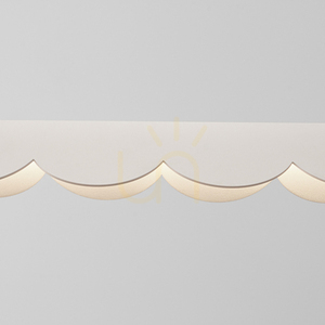 BISCUIT beige LED 4000K pendant lamp small 4