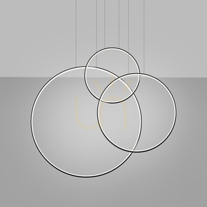 RIO 3 55/78/110 black LED 4000K pendant lamp small 2