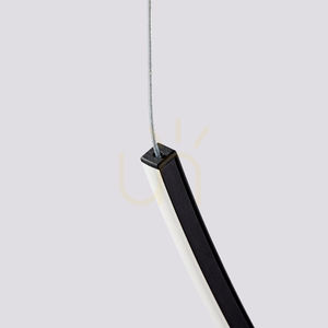 Chandelier ALVAR 3 black LED 3000K small 7