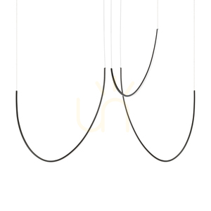 Chandelier ALVAR 3 black LED 3000K small 0