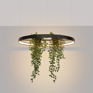 RIO BIO 78 black LED 3000K chandelier small 2