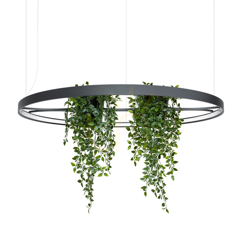Check RIO BIO 110 black LED 3000K chandelier