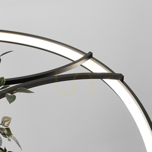 RIO BIO 110 black LED 4000K chandelier small 3