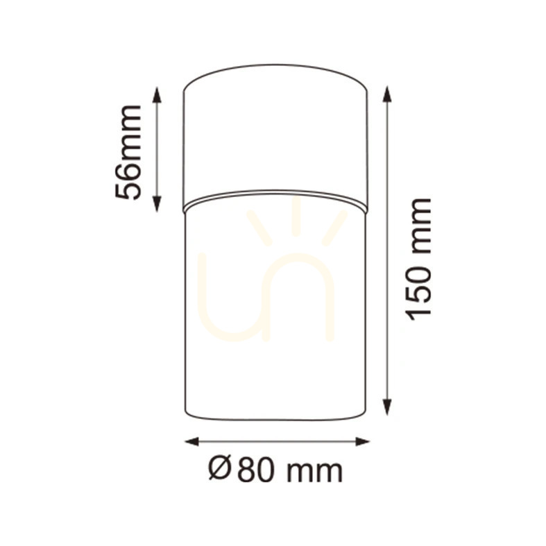 Ceiling light Zuma Line VETRO OB2221BD-1-GLD E14 gold