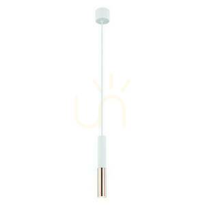 Slimi Pendant Light by Open Design Highlights, White Copper Aluminum 1200 mm small 0