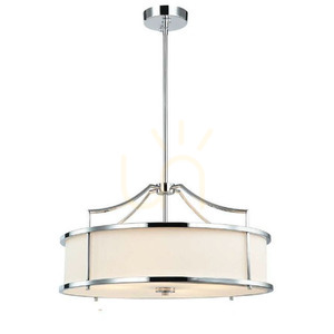 Pendant Light Stanza Cromo M by Open Design Highlights White 4xE27 Chrome 550mm small 0
