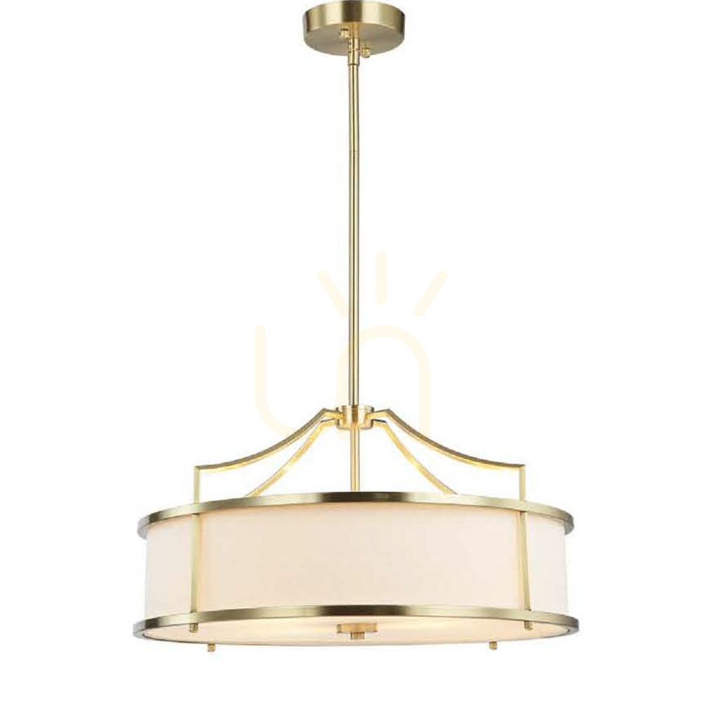 Stanza Old Gold M pendant lamp by Orlicki Design