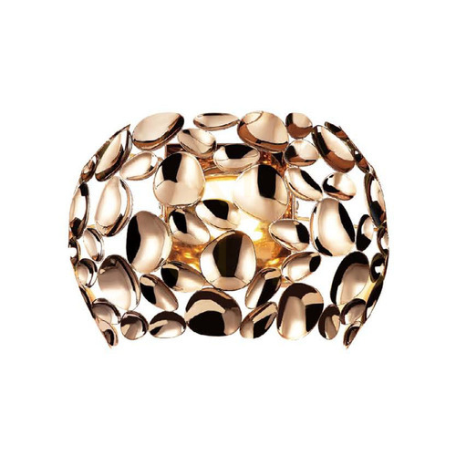 Check Wall lamp Open Design Highlights Carera gold metal G9 1-light 310 mm