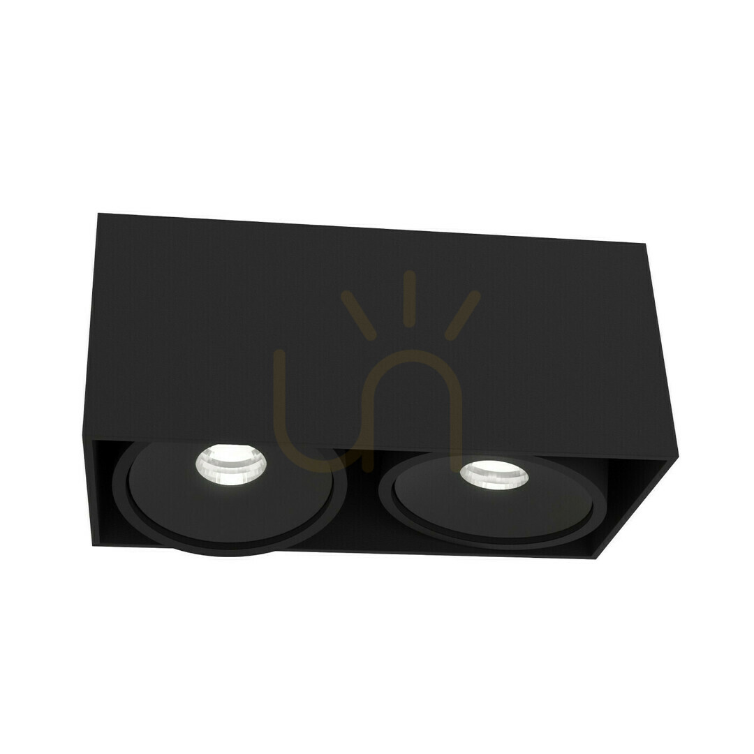 Cardi II Nero / Ufo Nero ceiling lamp by Orlicki Design