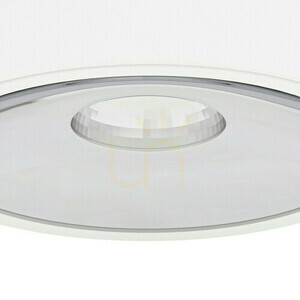 Ceiling Light Open Design Highlights Neo LED 10W Matte White Chrome 3000K small 2