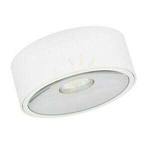 Ceiling Light Open Design Highlights Neo LED 10W Matte White Chrome 3000K small 3