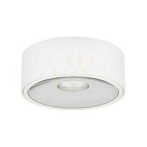 Ceiling Light Open Design Highlights Neo LED 10W Matte White Chrome 3000K small 0
