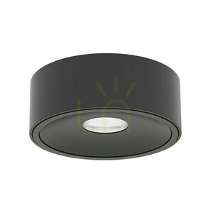 Ceiling Light Open Design Highlights Neo Black Matte LED 3000K Aluminum 10W 117mm small 0