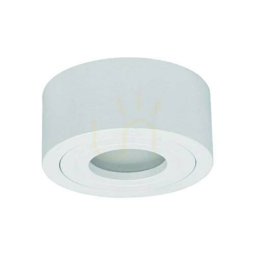 Check Rullo LED Ceiling Lamp White IP44 6W 3000K Open Design Highlights