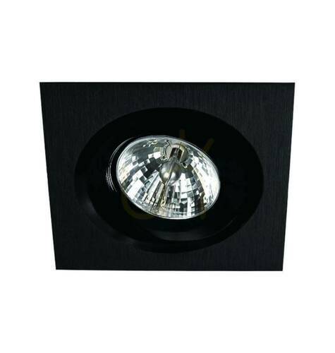 Check Recessed Luminaire Open Design Highlights Faro Black Aluminum 180 mm ES111 17W