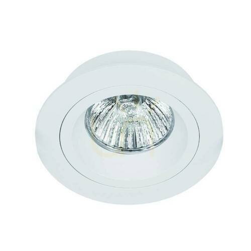 Check Foro recessed luminaire Open Design Highlights matte white 92 mm GU10 aluminum