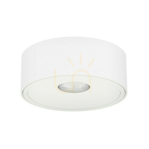Check Neo Recessed Luminaire White Matte 117 mm Aluminum GU10 Open Design Highlights