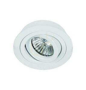 Recessed Luminaire Open Design Highlights Pio Matte White 92 mm Aluminum GU10 small 0