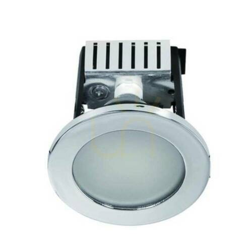 Check Scudo recessed luminaire Open Design Highlights chrome glass 92 mm GU10