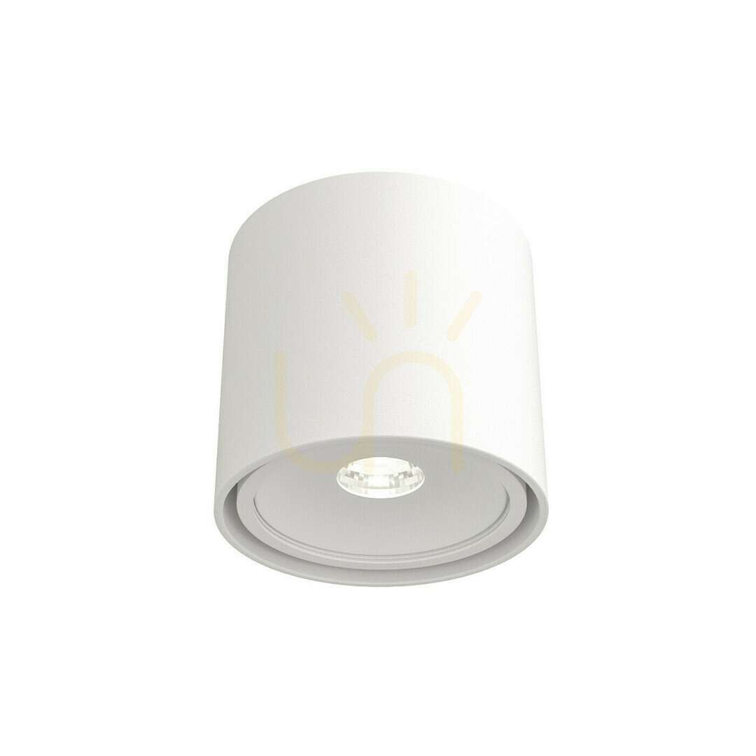 Ceiling Light Open Design Highlights Neo White Aluminum GU10 130 mm 1x8W