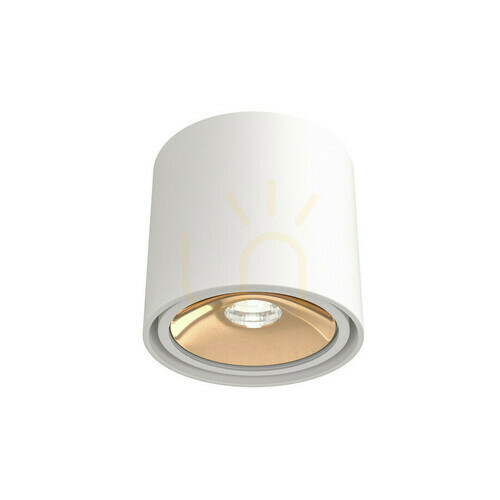 Check Neo Ceiling Light White Gold 130 mm Aluminum Open Design Highlights