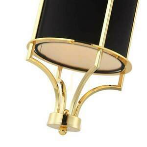 Pendant Light Lunga by Open Design Highlights, Black Gold Metal Fabric E27 1554 mm small 4
