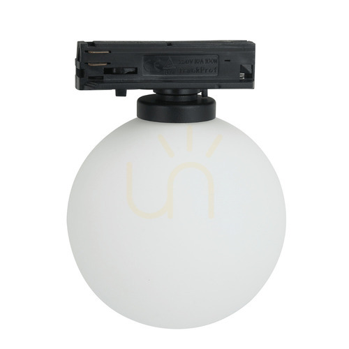 Check Ceiling Light Movo by Open Design Highlights, Opal White Matte Black, 100 mm