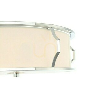 Plafond Pirelo Open Design Highlights Chrome White 400 mm E14 3-Light small 3
