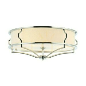 Plafond Stesso Open Design Highlights chrome white 4-light 589 mm E27 230V small 3