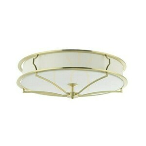Plafond Stesso White Gold 589 mm 4 Light Open Design Highlights small 2