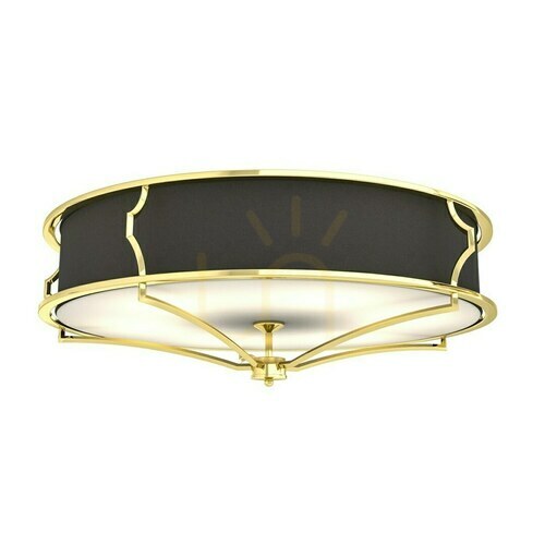 Check Plafond Stesso Open Design Highlights White Black Gold 789 mm 6x E27
