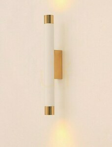 Wall Lamp Open Design Highlights Q White Gold Aluminum 2x G9 IP20 29 cm small 2