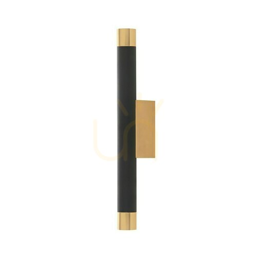 Check Wall lamp Open Design Highlights Q Black Gold Aluminum G9 2-light